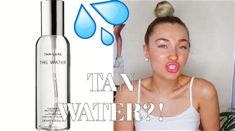 tan luxe the water review